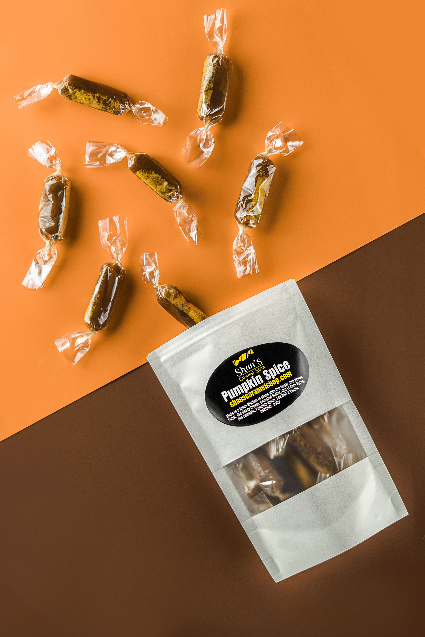 1/4 lb Pumpkin Spice Caramels